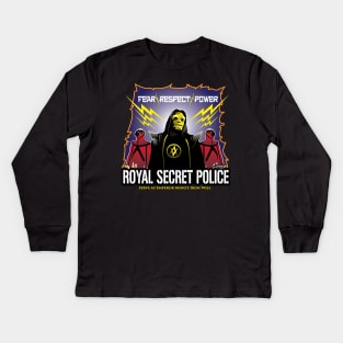 Royal Secret Police Kids Long Sleeve T-Shirt